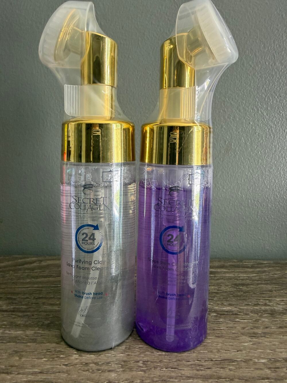 Secret Collagen Lava Foam Cleanser Duo